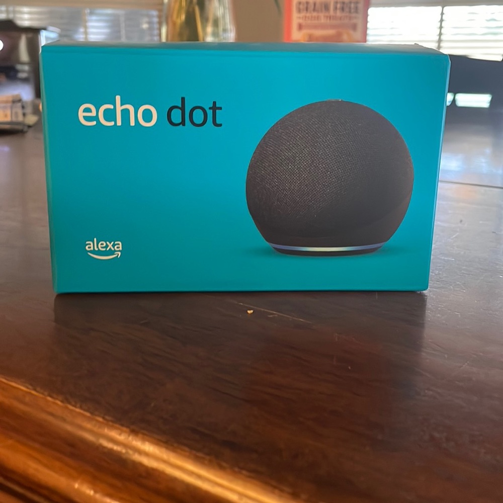 Echo Dot 4th generation never used still in box